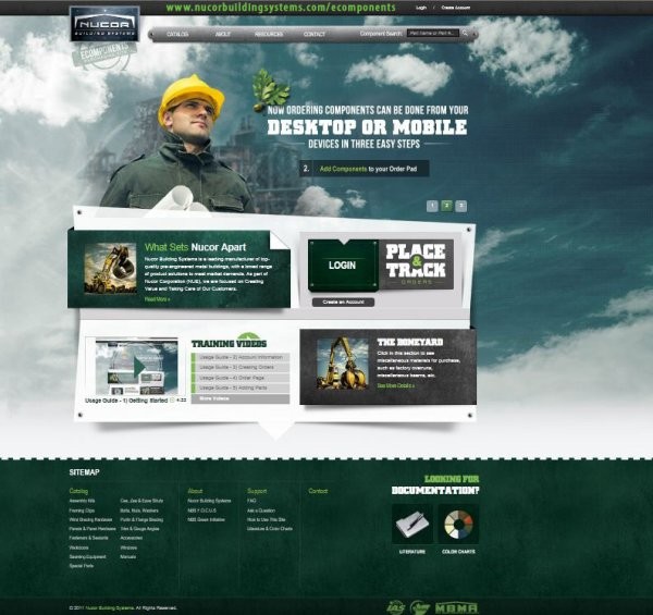 Nucor Building Systems announces launch of eComponents online component purchasing website