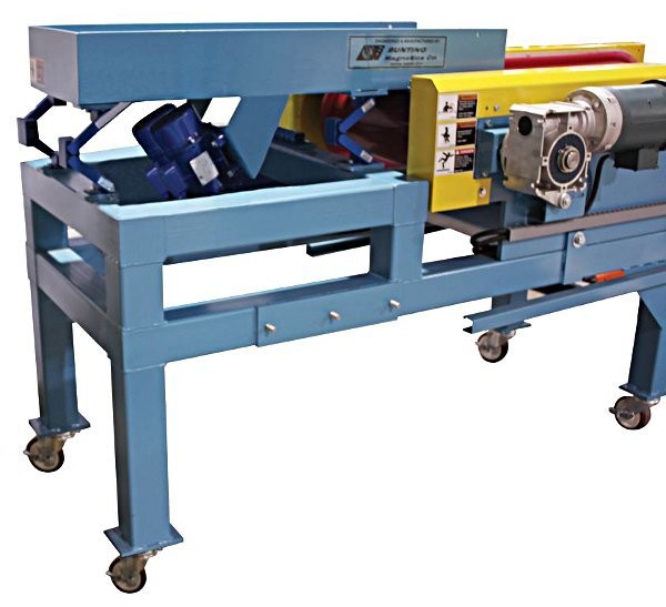 Bunting's line of vibratory feeders for eddy current separators and high-intensity separation conveyors. Bunting's line of vibratory feeders for eddy current separators and high-intensity separation conveyors.