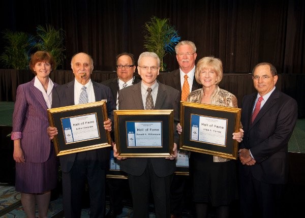 From left: Sharon Kneiss, Arthur Kazarian, Gary Hater, Don Williamson, Bill Wilkerson, Ellen Harvey, and Charlie Appleby From left: Sharon Kneiss, Arthur Kazarian, Gary Hater, Don Williamson, Bill Wilkerson, Ellen Harvey, and Charlie Appleby
