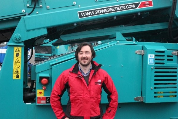 Bison Iron President, Emmett Holland, is Alberta's newest Powerscreen distributor.