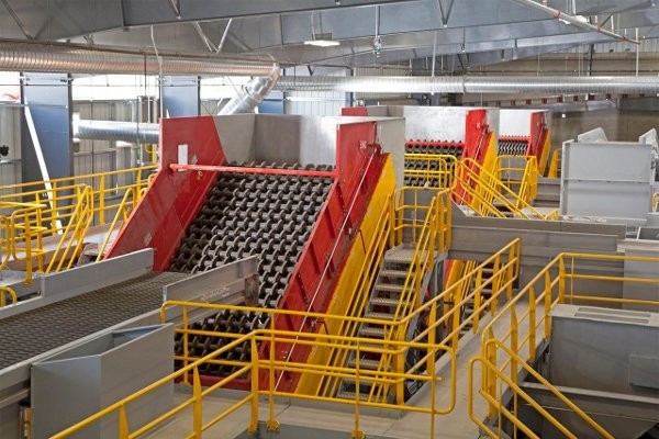 BHS' recycling system in Albuquerque, New Mexico