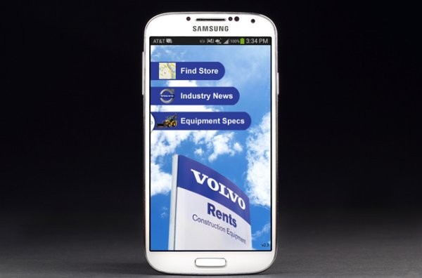 Volvo Rents introduces consumer application on Android phones