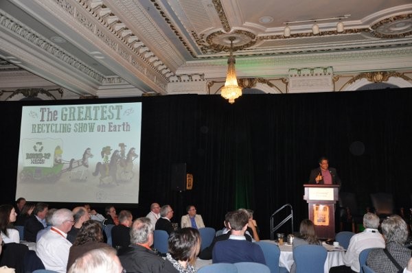 At this year's RCA Waste Reduction Calgary Mayor Naheed Nenshi reflecting on the challenges presented by the recent flooding, and on where Calgary is headed with waste reduction At this year's RCA Waste Reduction Calgary Mayor Naheed Nenshi reflecting on the challenges presented by the recent flooding, and on where Calgary is headed with waste reduction