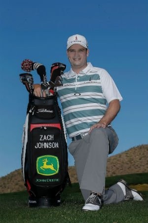 John Deere announced it has become a sponsor for golfer Zach Johnson, the seventh-ranked player in the world. (Photo credit: Sam Greenwood/Getty Images)