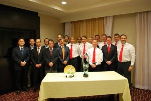 Manitowoc and Kobelco celebrate 10 years of partnership