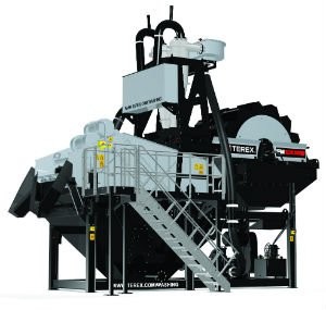 FM120BW bucket wheel dewatering system.