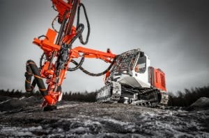 The new Sandvik Ranger surface drill rig offers  Renowned drilling efficiency with up to 20% lower fuel consumption