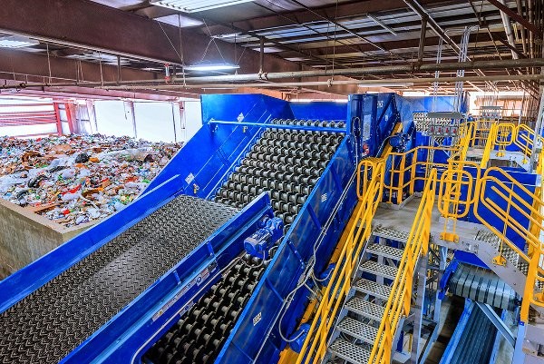 BHS's NewSorter at Republic's new Conover Recycling facility in Catawba, NY