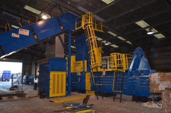 Next generation Bollegraaf baler installed at Smurfit Kappa