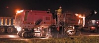 Non-stop milling and paving