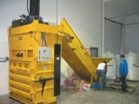 Vertical baler