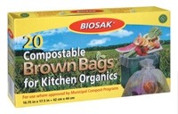 COMPOSTABLE BROWN BAGS