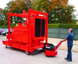 Machine eliminates risk in moving heavy loads around