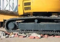 Heavy-duty rubber tracks for different drive systems