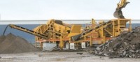 Crusher and screener