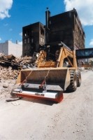 Broom attachment offers 60-inch sweeping surface