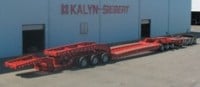Kalyn Sibert’s unique 13-axle heavy transport trailer