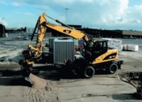 D-Series wheel excavators feature more power, lift and faster cycles D-Series wheel excavators feature more power, lift and faster cycles