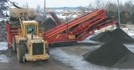 Asphalt processing screen