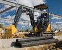 Compact excavator fits into even smaller spaces