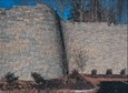 Mosaic retaining wall system