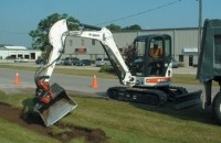 Rototilt for mini excavators