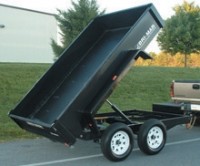 Dump trailers good for the job site