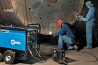 Welder-generators able to handle sudden loads