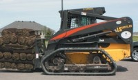 Track system offers added stability to loaders
