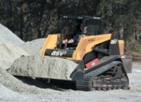 Powerful and productive rubber track loader