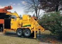 21-inch brush chipper powered by Tier 3 diesel