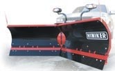 High-clearance design provides protection for V-plows