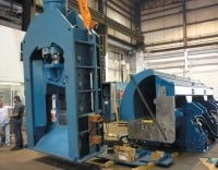 First Lindemann LIS scrap shear rolls off assembly line at Metso’s Ohio facility
