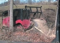 Track carrier and mulcher perfect for site prep, land clearing