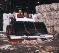 Mega 600 broom attachment