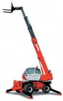 Rotating telescopic handler