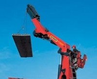 Universal truck loading crane