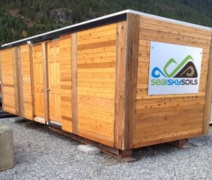 Remote site, modular composting solution