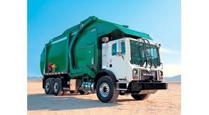 Award-winning front loader collection truck