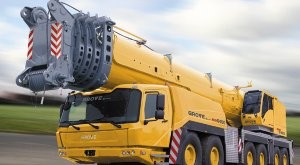 World’s most powerful six-axle all-terrain crane