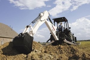 Terex tractor loader backhoe is a lower cost full size backhoe