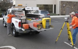 Pickup Pack system for surveyors acts as a secure mobile office