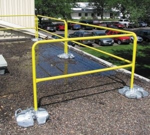 Practical portable fall protection solution