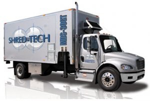 Mobile shred truck provides 6,5000 lbs/hr throughput