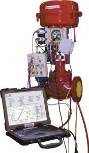 Portable diagnostic tool for control valves Portable diagnostic tool for control valves