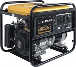 Conventional generators powered by EX overhead cam engines Conventional generators powered by EX overhead cam engines