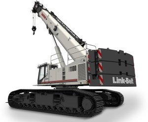 Heavy lifter: the new TCC-1100 110-ton telescopic crawler crane