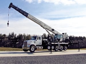 Flagship product in the National Crane boom truck line Flagship product in the National Crane boom truck line