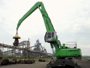 860 M material handler latest in Sennebogen's Green Machine line 860 M material handler latest in Sennebogen's Green Machine line
