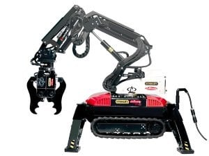 Remote controlled  demolition robot